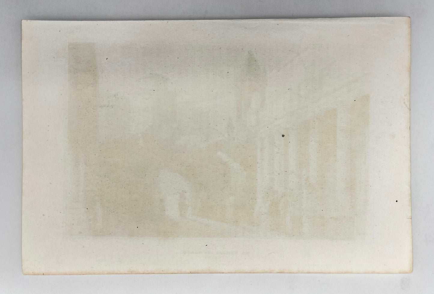 Antique Engraving - Carl Joseph Meyer - The Temple of Plato in Rithynia - E5