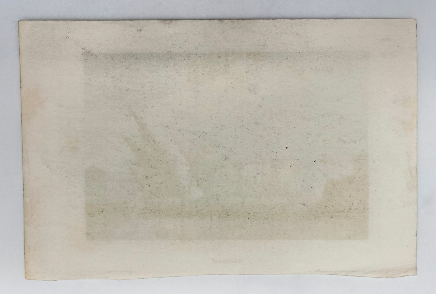 Original Antique Engraving - Carl Joseph Meyer - View of Toulon in France - E5