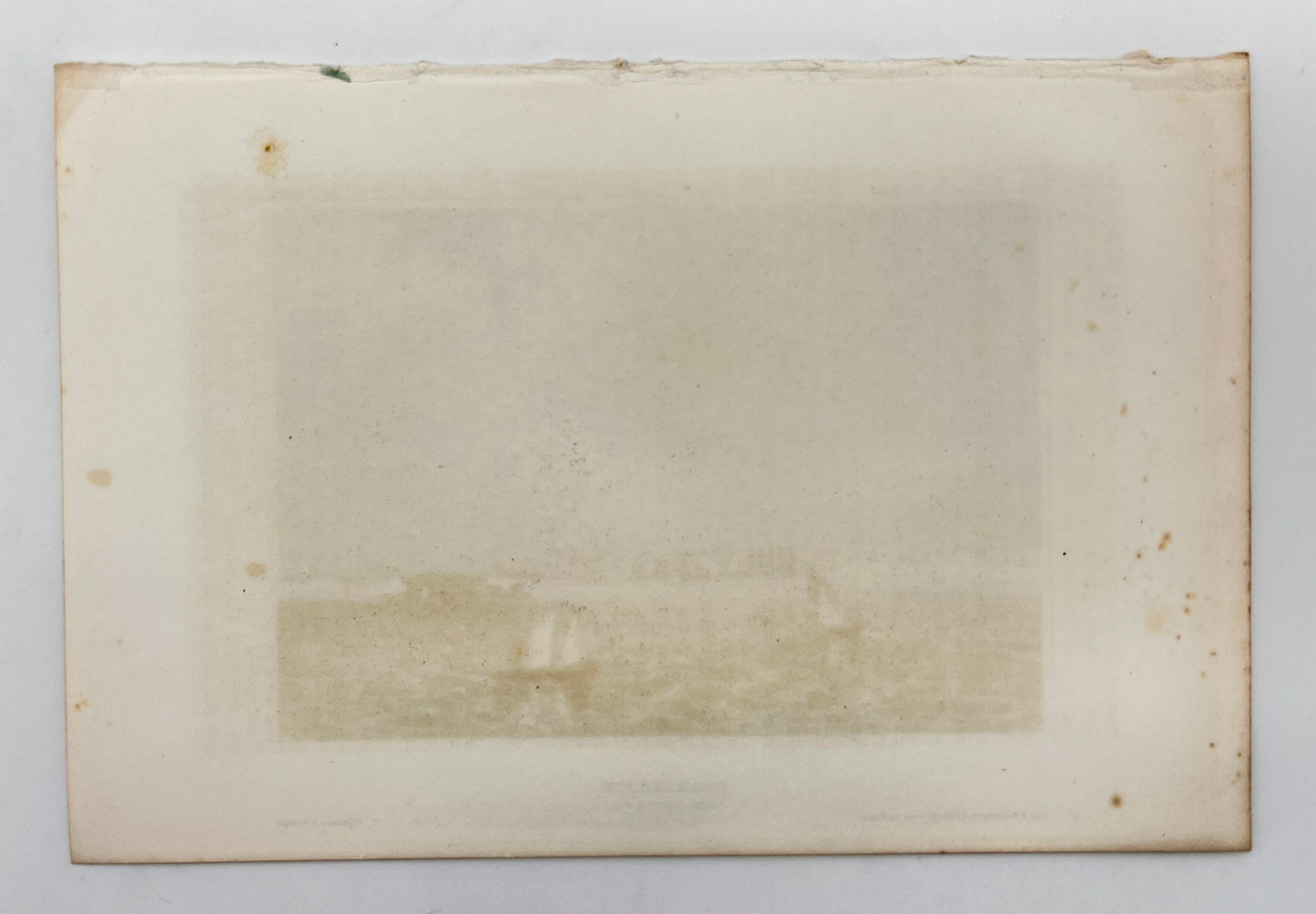 Antique Print - Carl Joseph Meyer - View of Charleston in South Carolina - E5