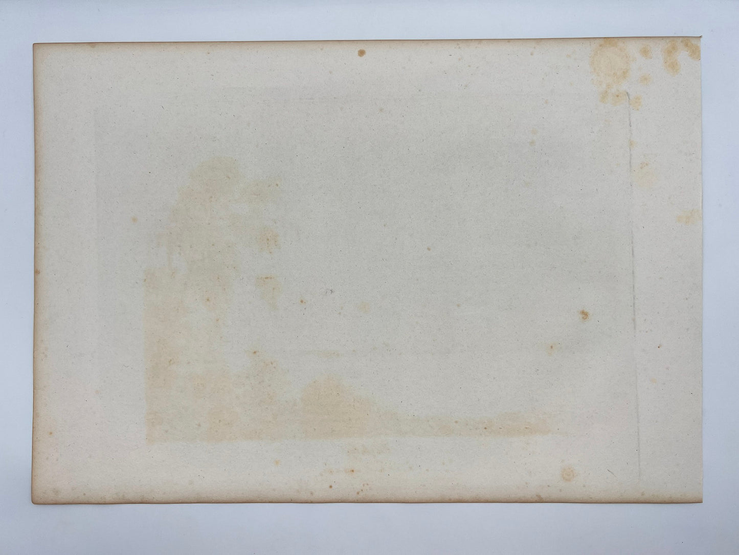 Antique Engraving - Ulrik Thersner - View of Vibyholm Castle in Sweden - E3