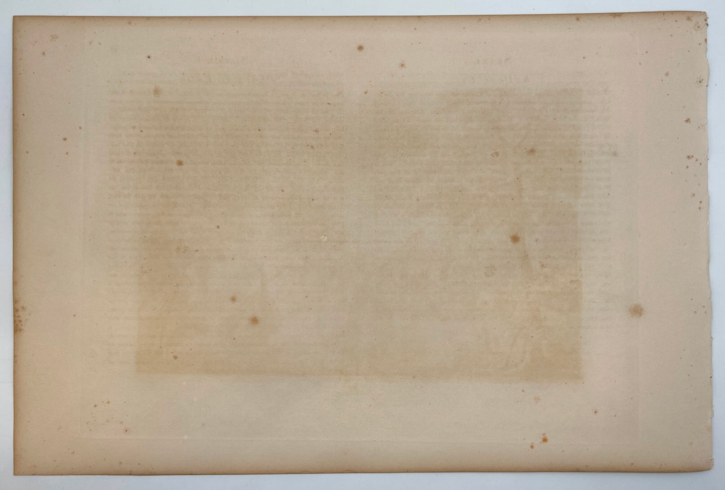 Original Antique Engraving - Ulrik Thersner - View of Skillinge in Sweden - E3