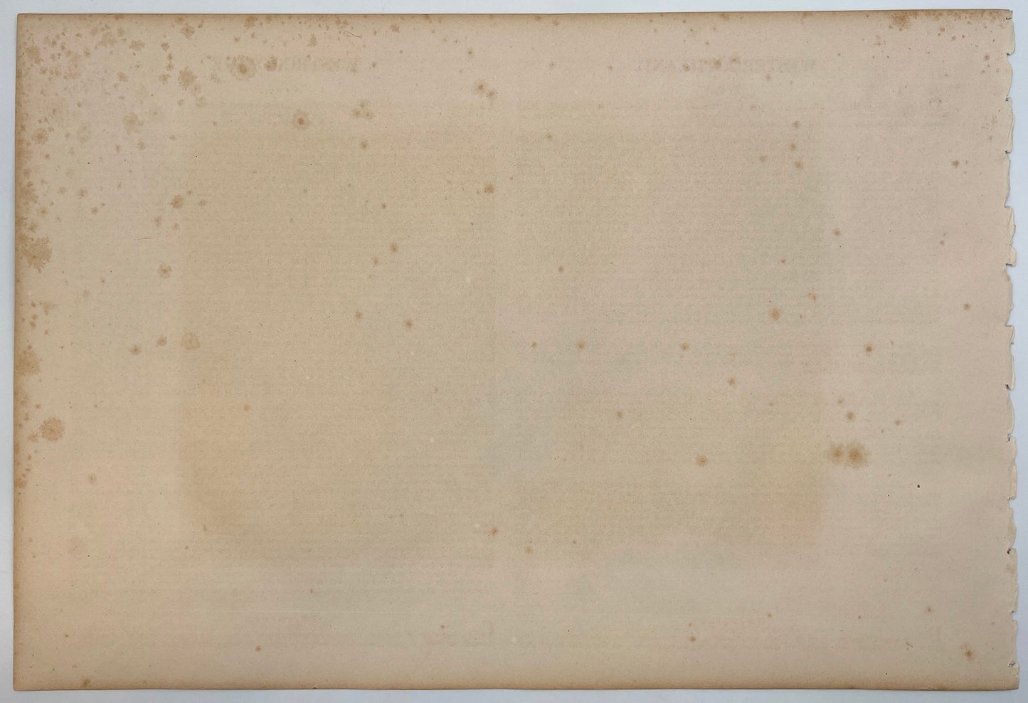 Antique Engraving - Ulrik Thersner - View of Ed's Gård in Bor in Sweden - E3