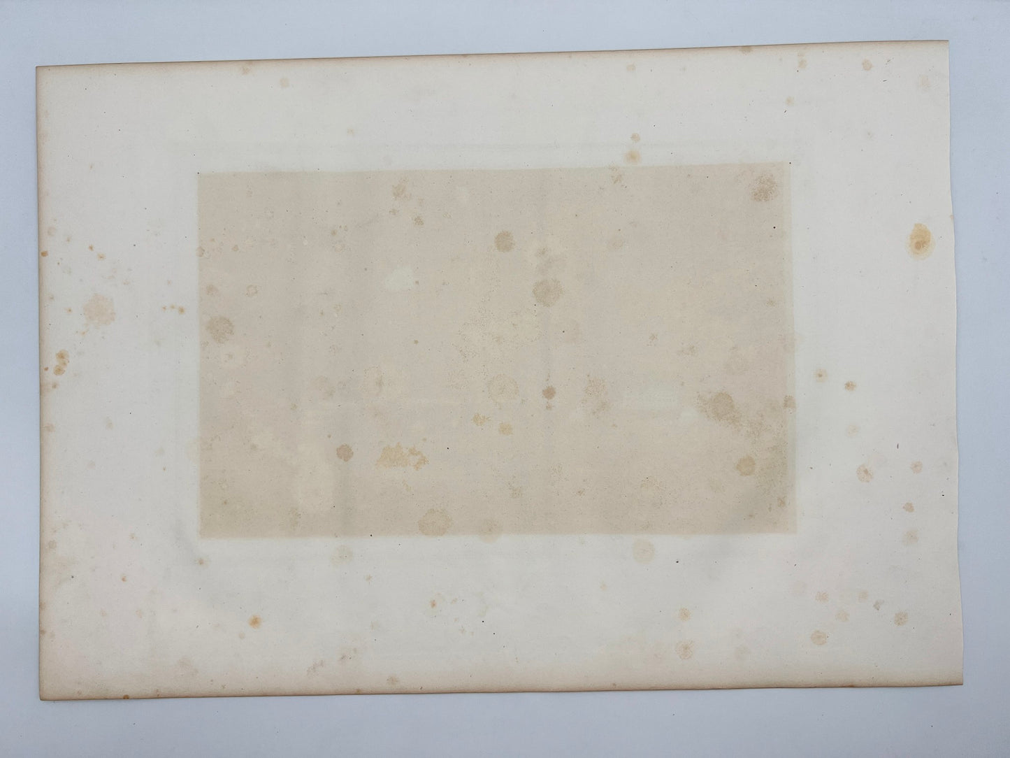 Antique Engraving - Ulrik Thersner - View of Sodermanland in Sweden - E3