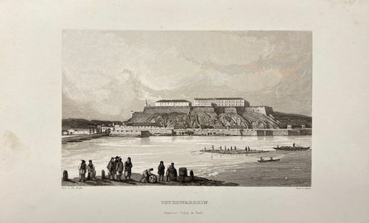 Original Antique Print - Emil Ender - Saint Petersburg - Russia - E5