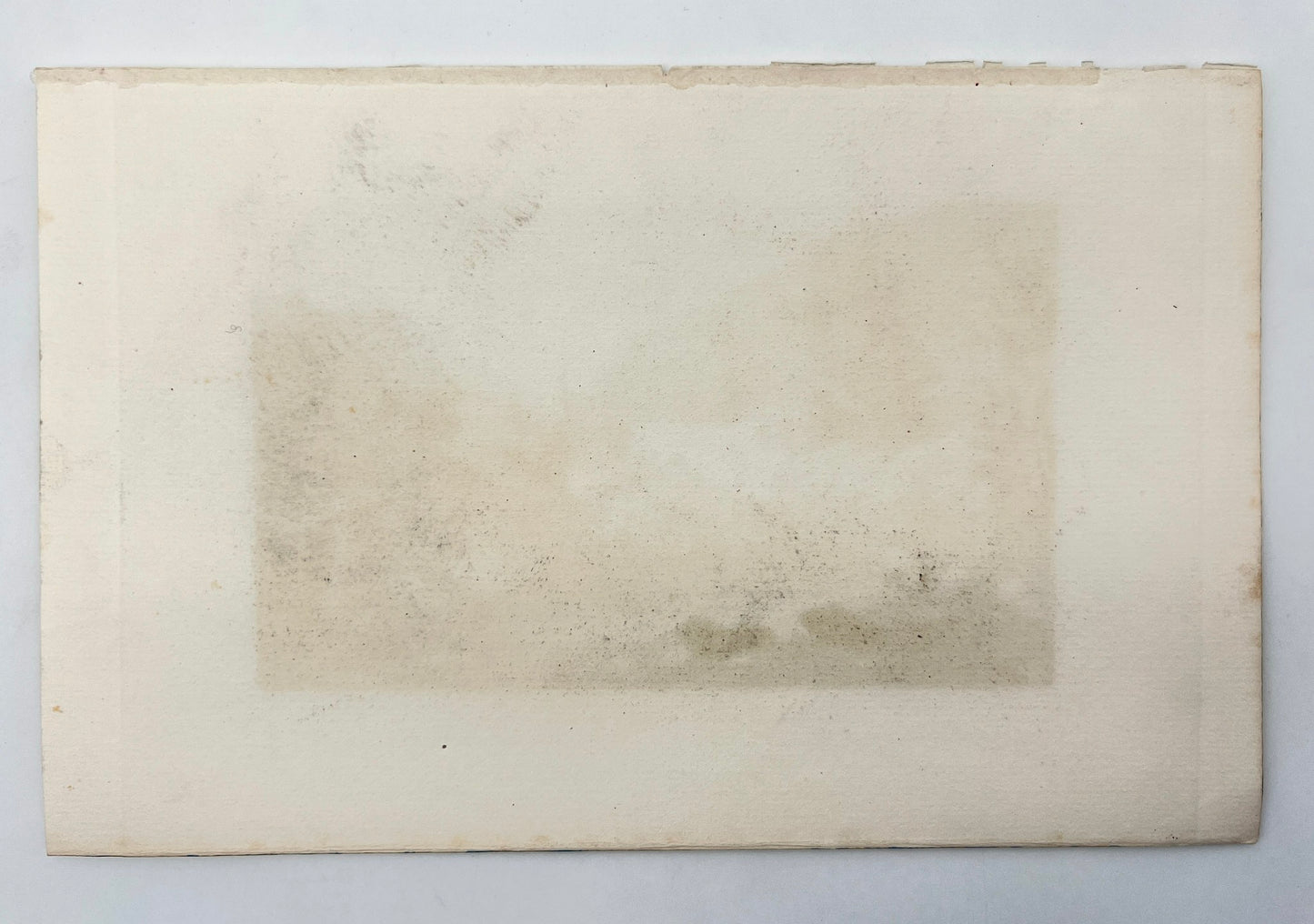 Antique Print - Carl Joseph Meyer - View of Vertex Wellhorn in Switzerland - E5