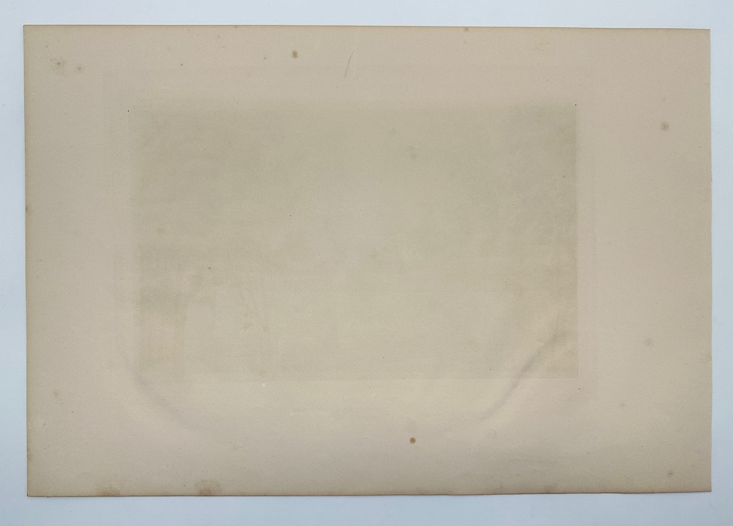 Original Antique Engraving - Ulrik Thersner - View of Skyllberg in Sweden - E3