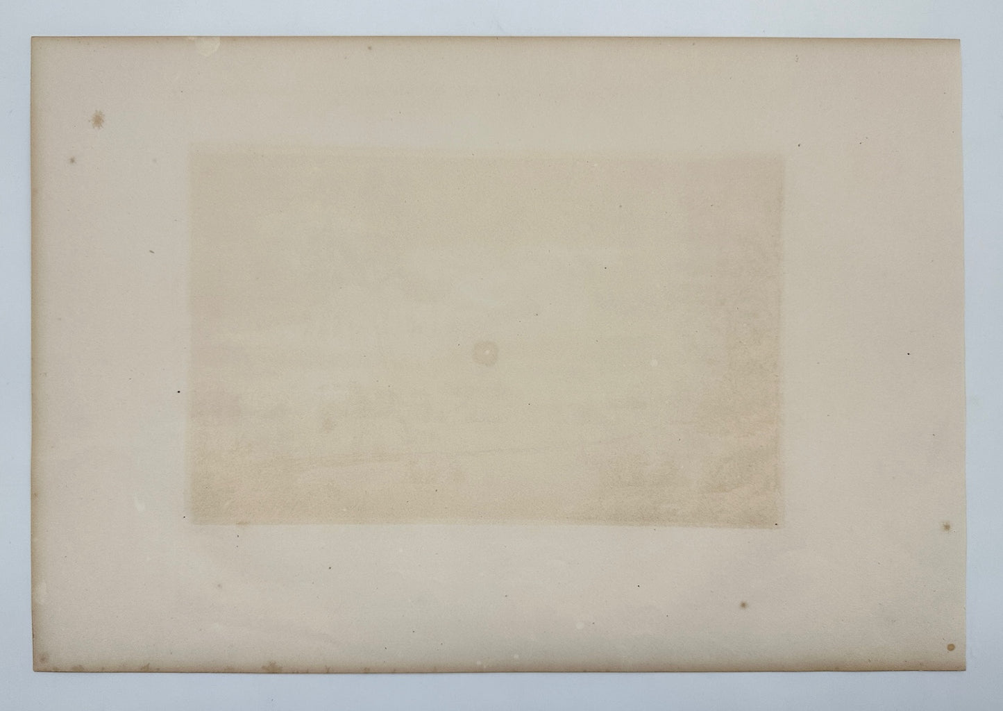 Original Antique Engraving - Ulrik Thersner - View of Trystorp in Sweden - E3