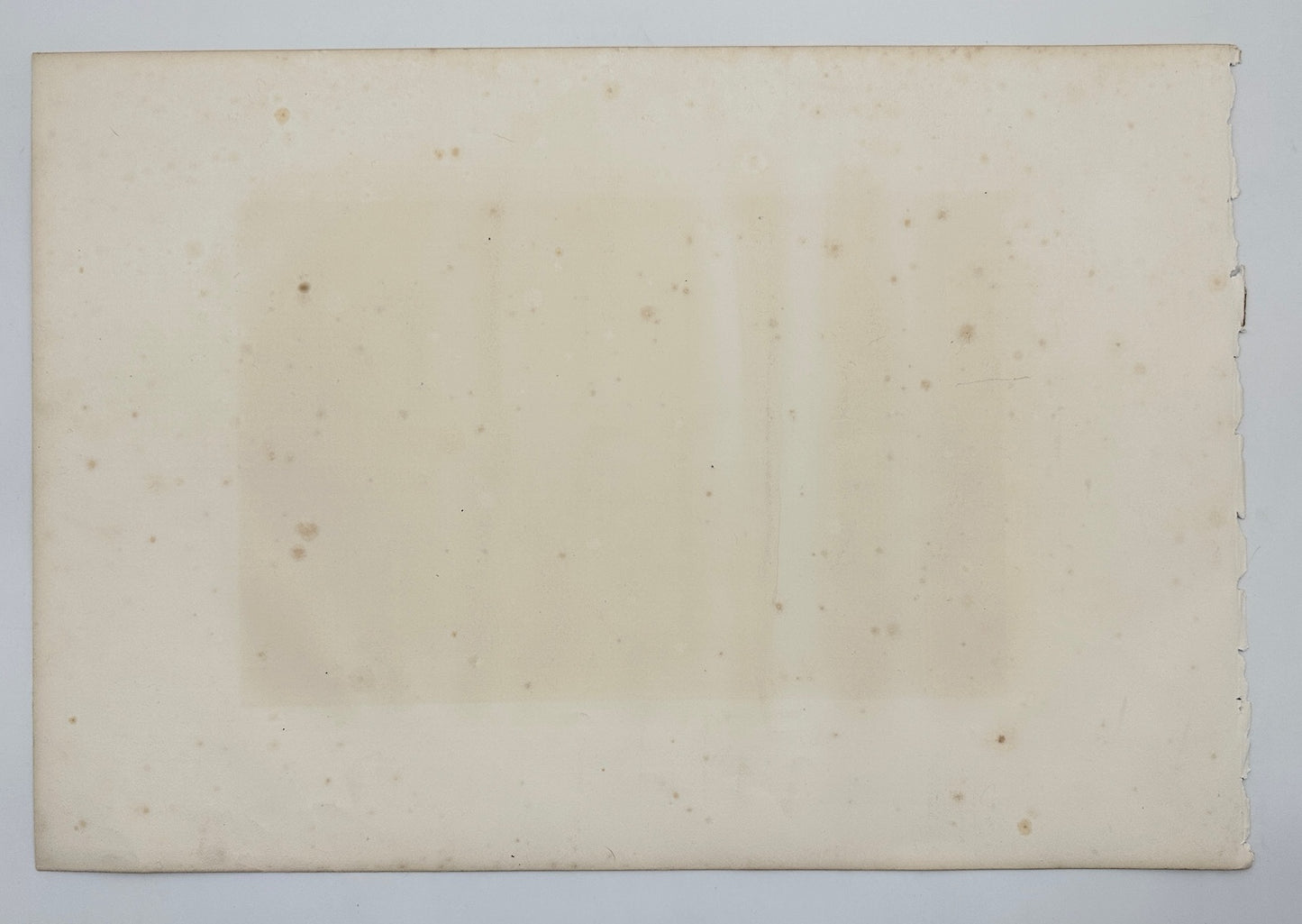 Antique Engraving - Ulrik Thersner - View of Borgholm Castle Ruin in Sweden - E3