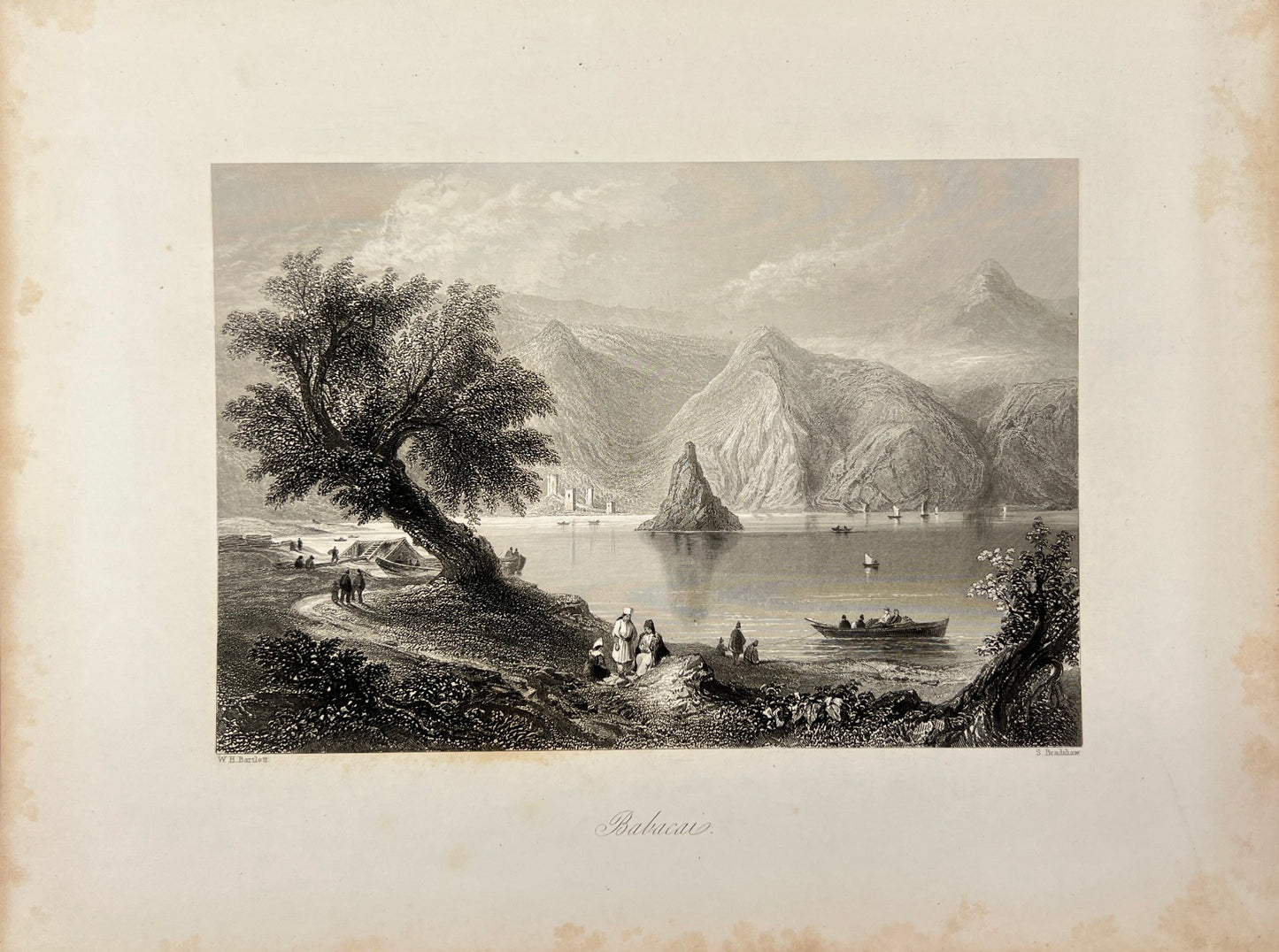 Original Antique Print - Carl Joseph Meyer - Babacai - Rumanía - E5