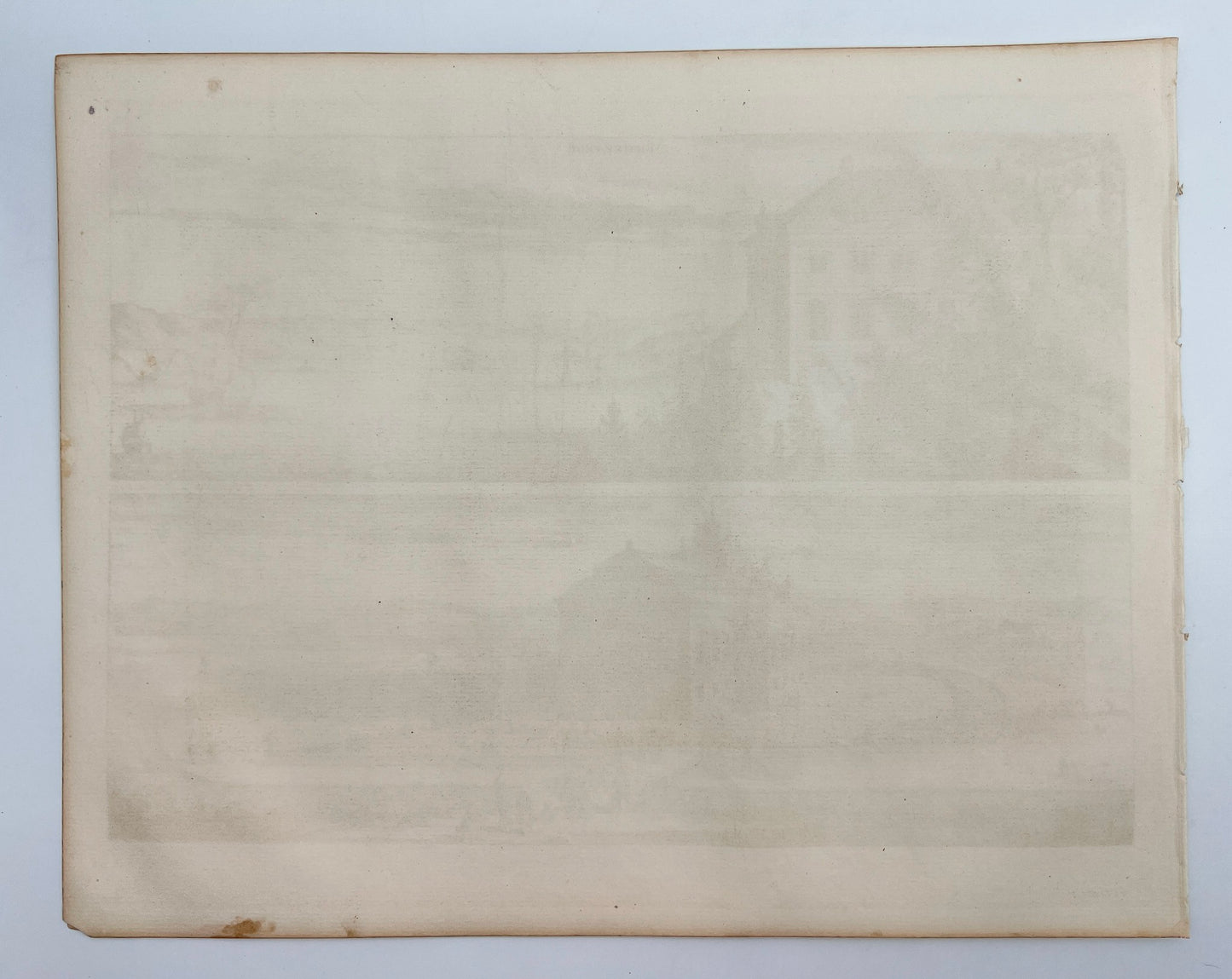 Original Antique Print - Erik Dahlberg - Mauritzberg Norsholm in Sweden - E1