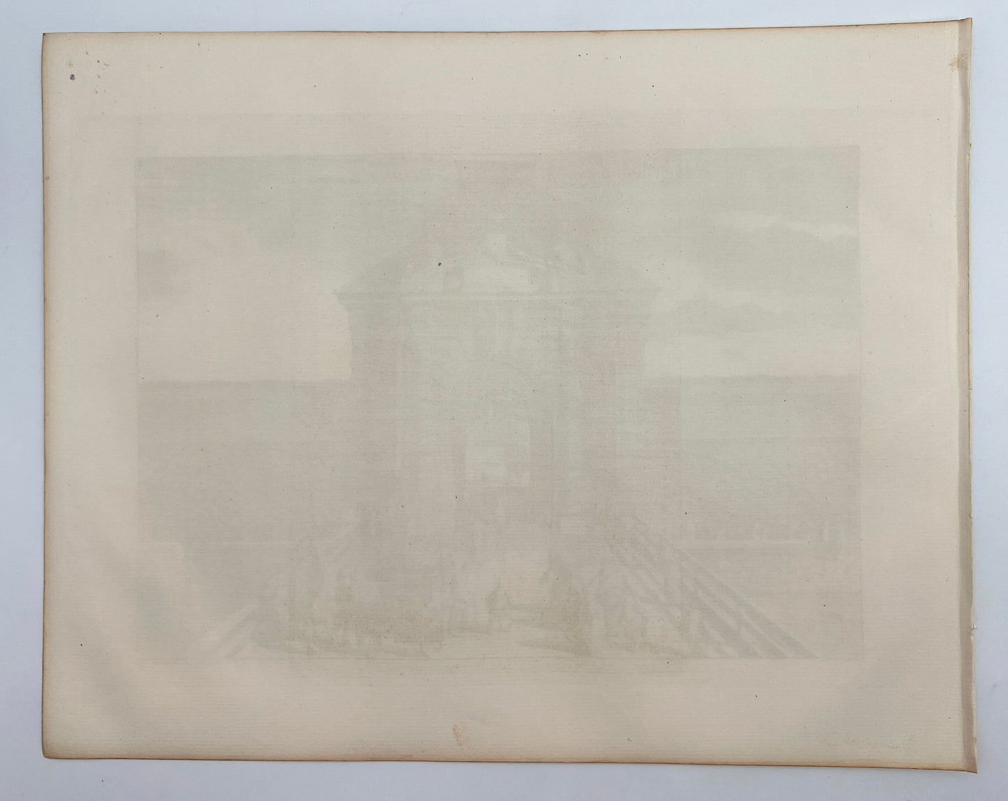 Antique Print - Erik Dahlberg - View of Kungsporten - Drottningporten - E1