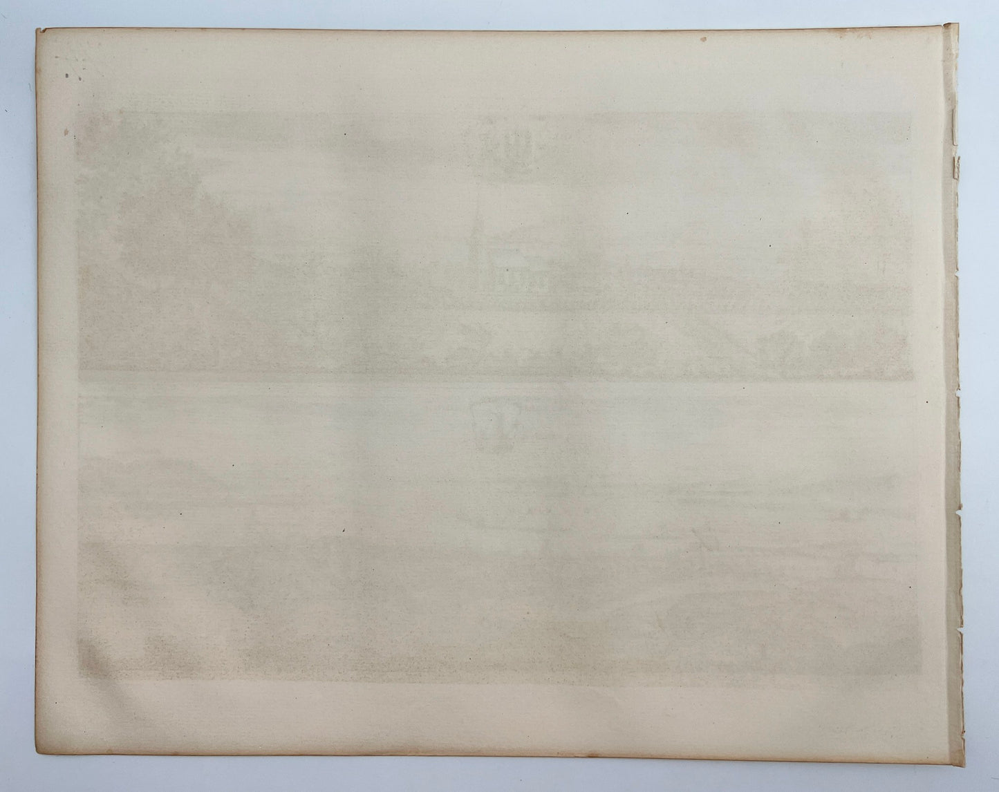 Original Antique Print - Erik Dahlberg - View of Falköping in Sweden - E1