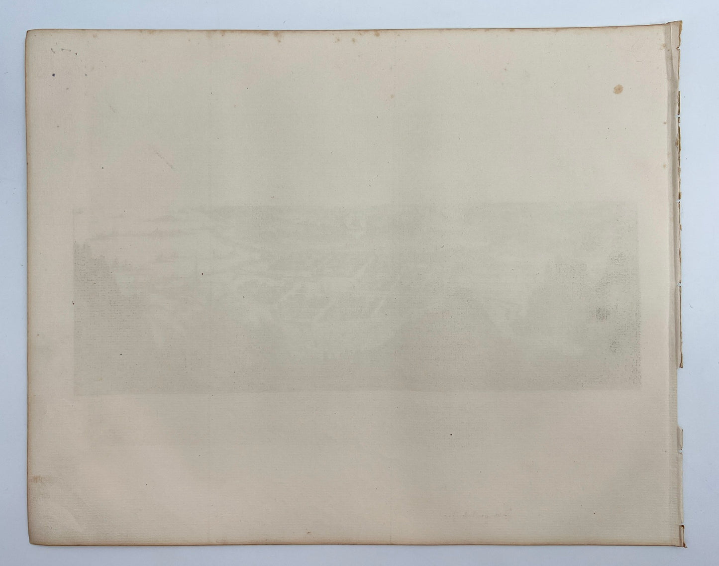 Original Antique Print - Erik Dahlberg - View of Åmål in Sweden - Götaland - E1